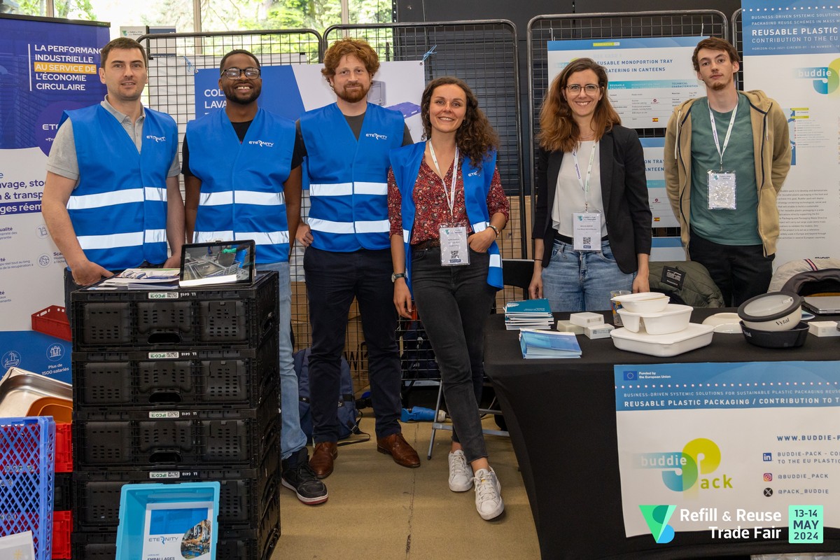 ETERNITY Systems était au Salon du Vrac et du Réemploi 2024 au côté de Buddie-Pack
