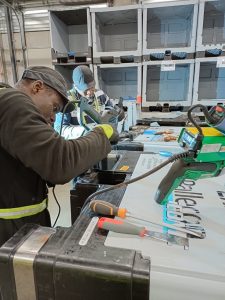 Réparation majeure d'emballages réemployables en plastique (box)