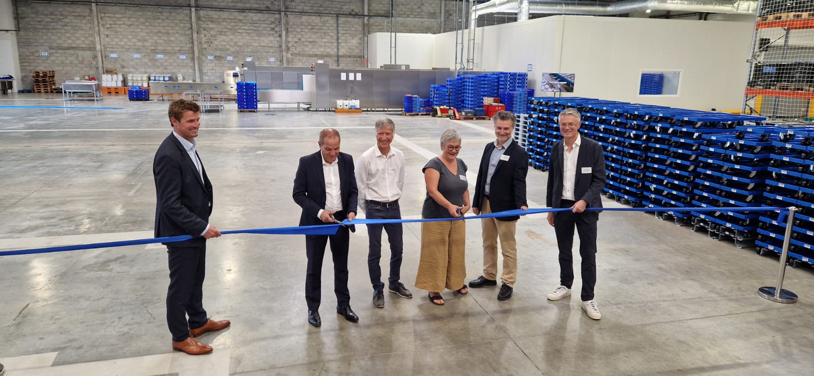 Re-uz for ETERNITY inaugure son site de lavage de contenants réemployables pour la restauration collective à Blanquefort