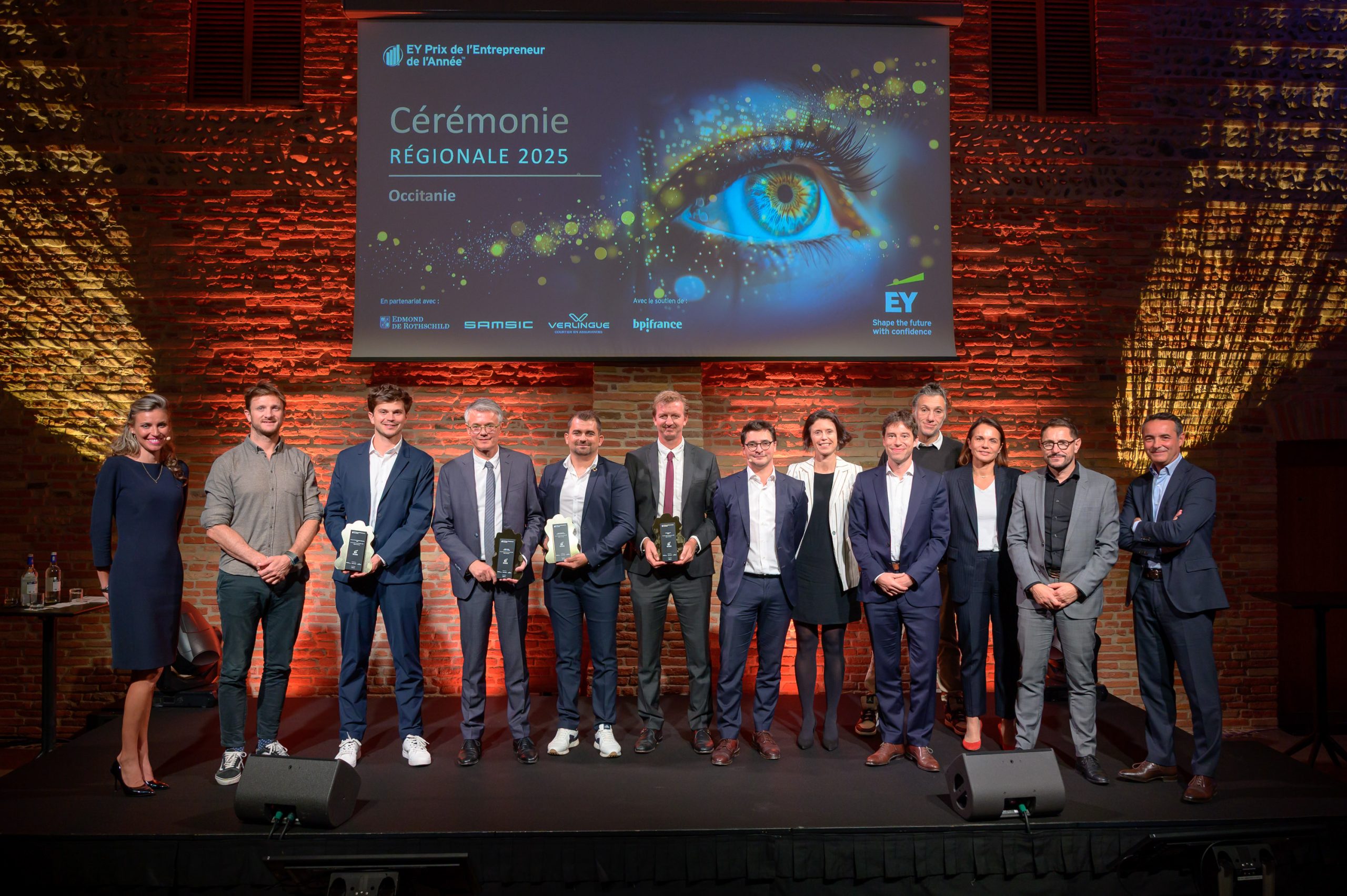 Gildas Bouilly elu Entrepreneur  de l’année 2025 EY en Occitanie