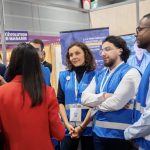 Emmanuel Macron présent au stand d'ETERNITY Systems lors du Reuse Economy Expo 2026