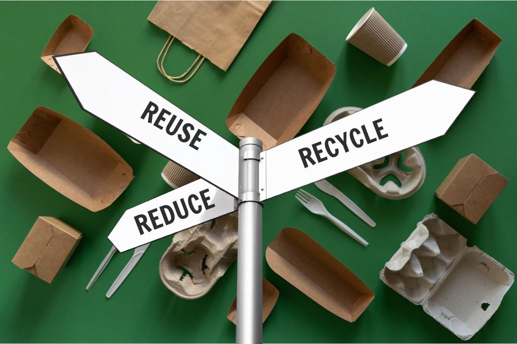 Alt : un emballage durable est conçu avec une approche visant à réduire son impact environnemental